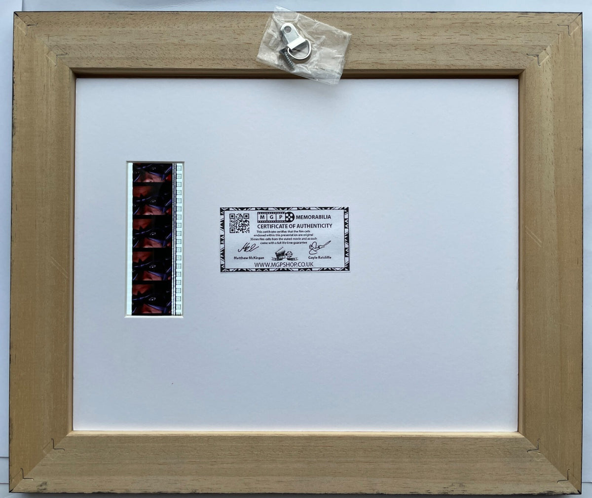 Hand crafted gift featuring original film cells for BATMAN & ROBIN 1997 fans v2