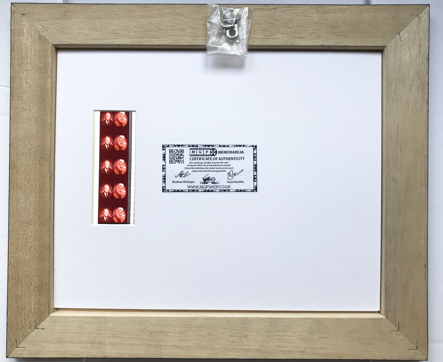 Handmade display featuring original film cells for a PLANET of The APES Fan v1