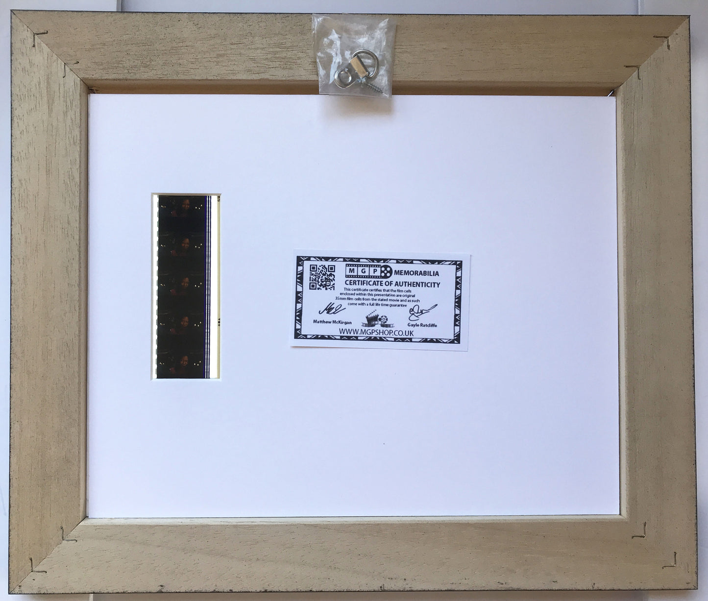 Hand Crafted with original film cells for Star Trek THE NEXT GENERATION fans