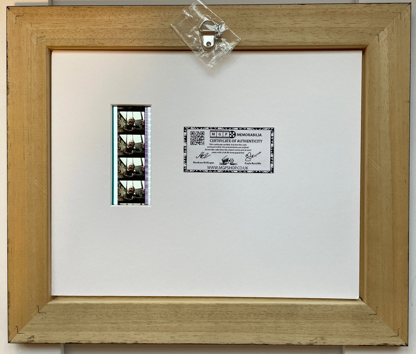 Hand crafted display featuring original filmcells for a NICHOLAS NICKLEBY fan v1