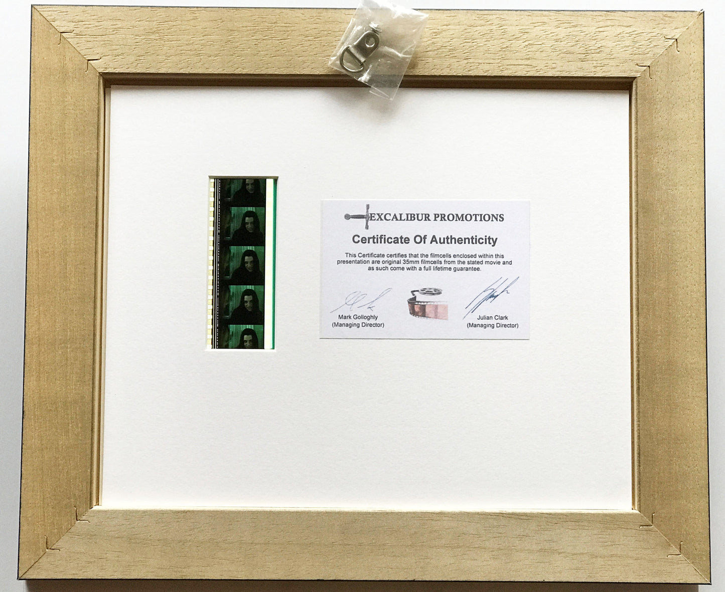 Hand crafted display featuring original 35mm filmcells for THE RING 2002 fans v2