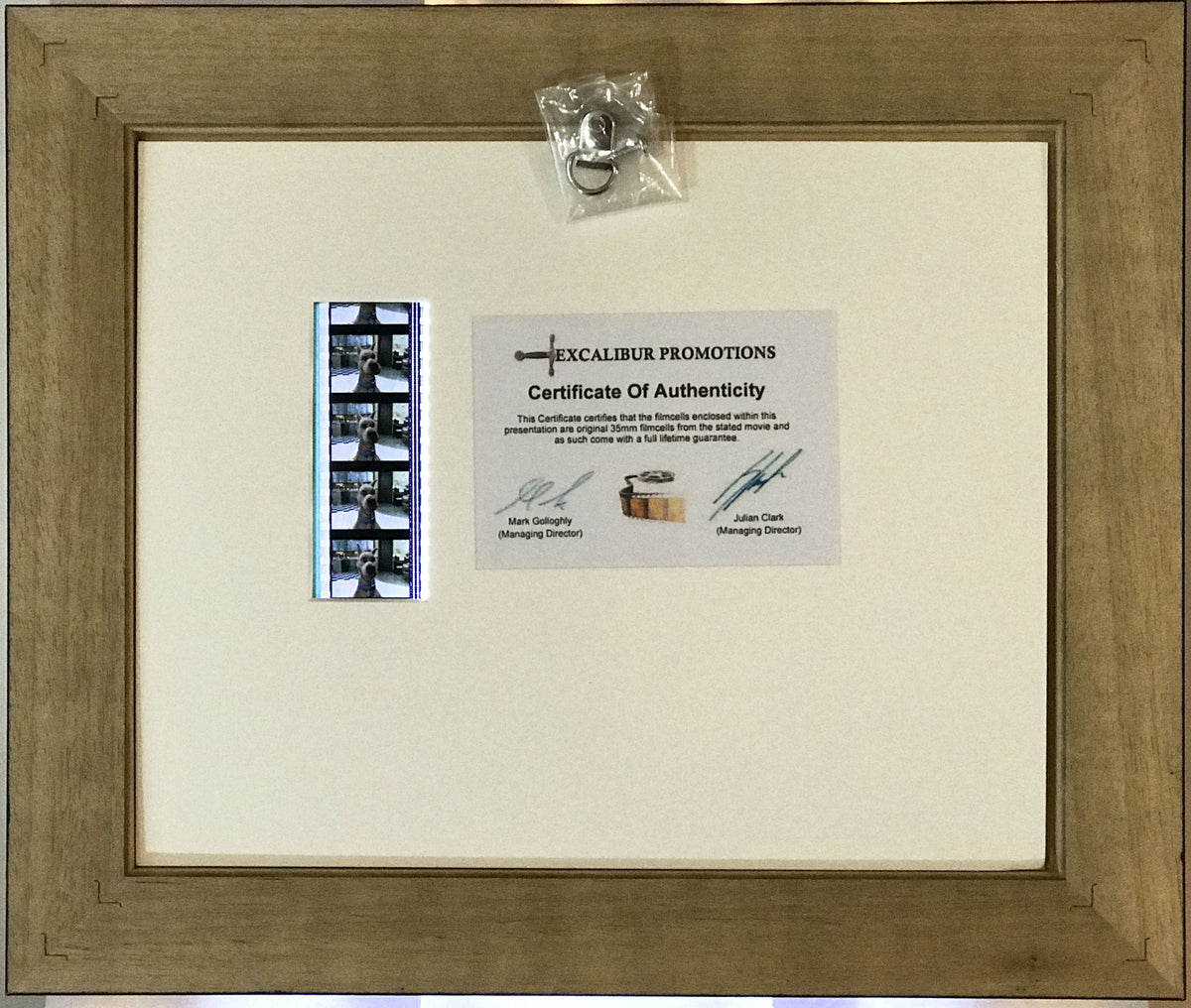 Hand crafted display featuring original 35mm film cells for Scooby-Doo fans v1