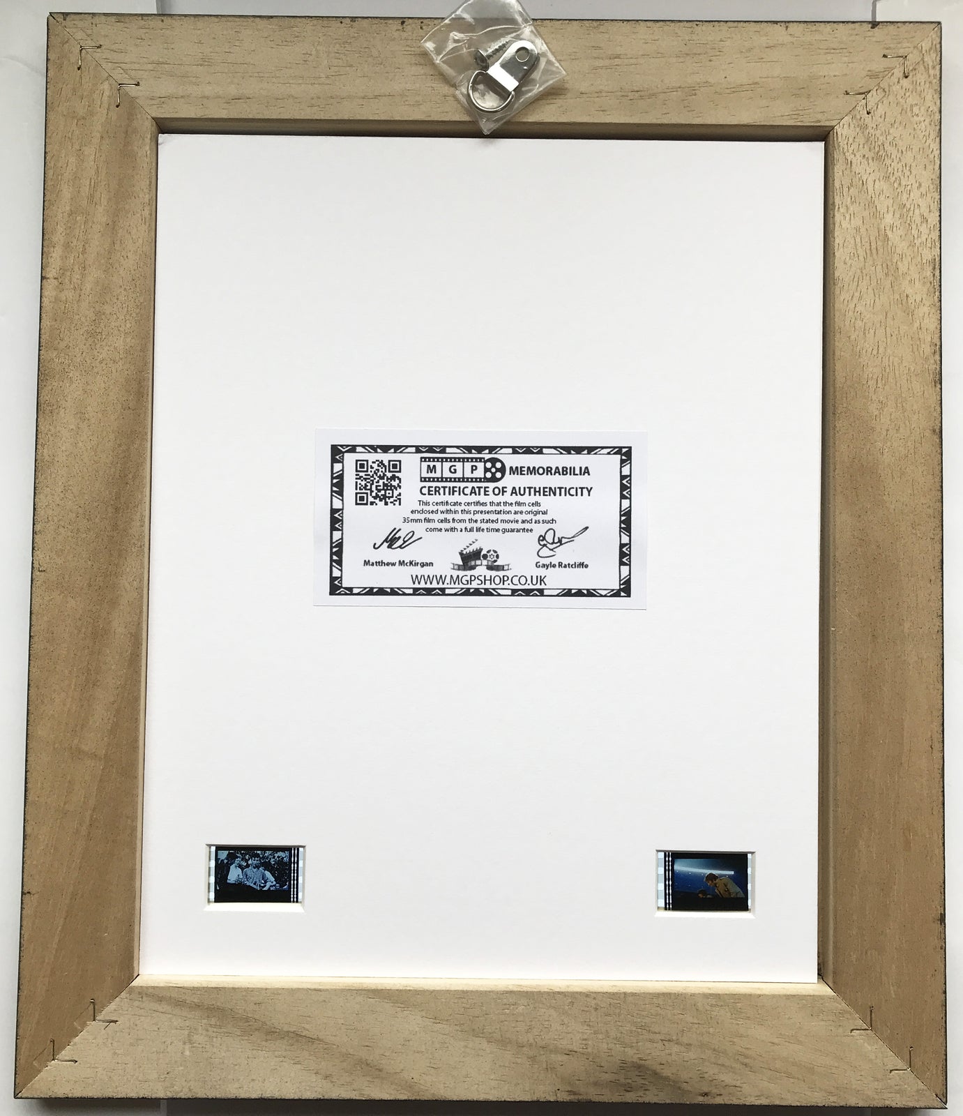 Handmade display featuring original film cells for John Lennon IMAGINE fans v1