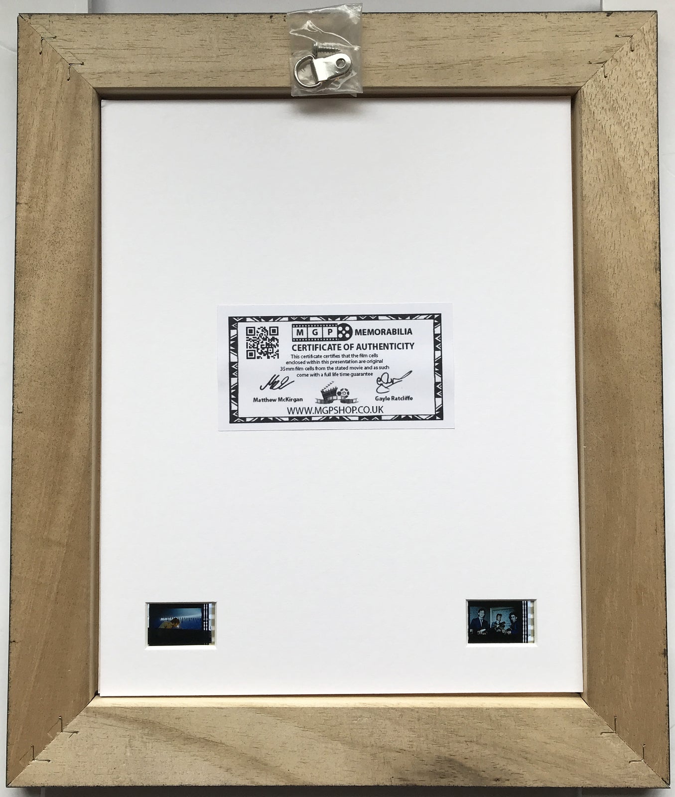 Handmade display featuring original film cells for John Lennon IMAGINE fans v2