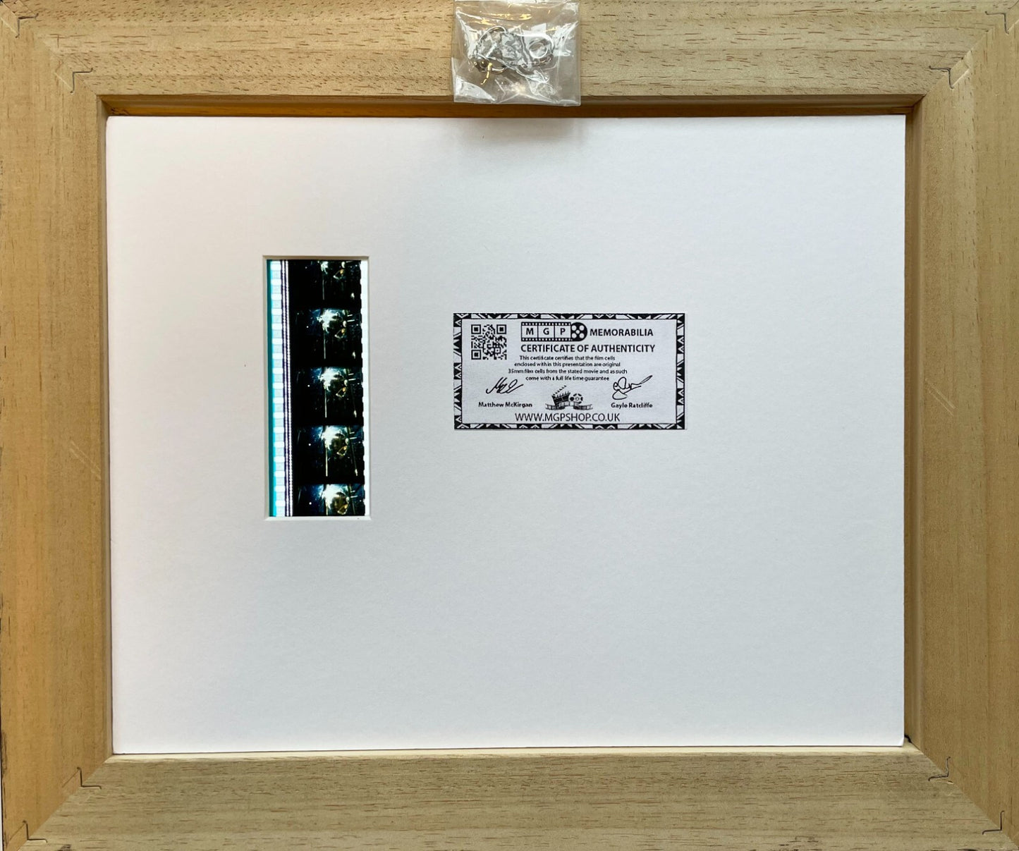 A.I. Artificial Intelligence Original 35mm Film Cells in Quality Wood Frame + COA