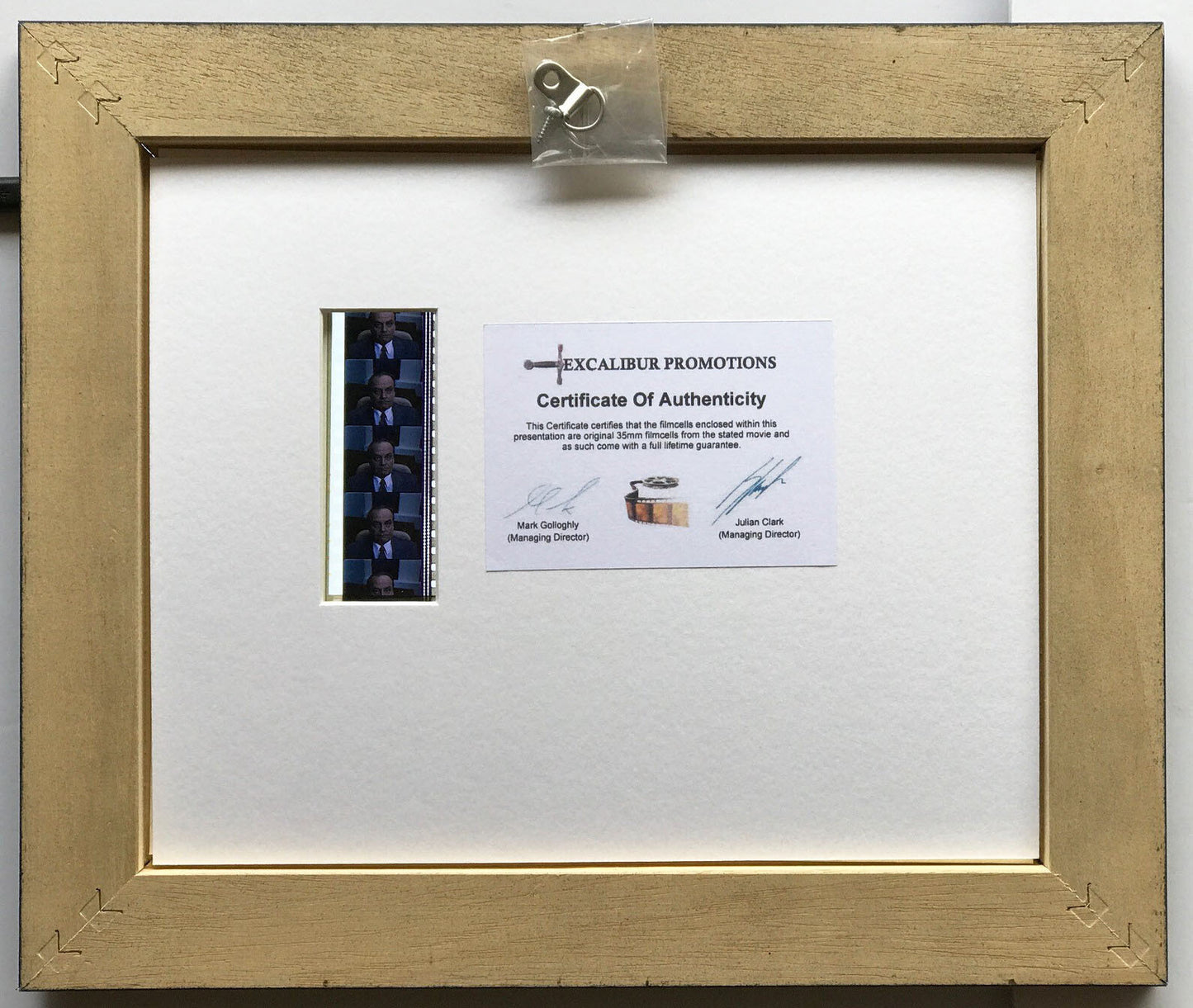 Hand crafted gift inc original 35mm cells for ABOUT SCHMIDT fans (Jack Nicholson)