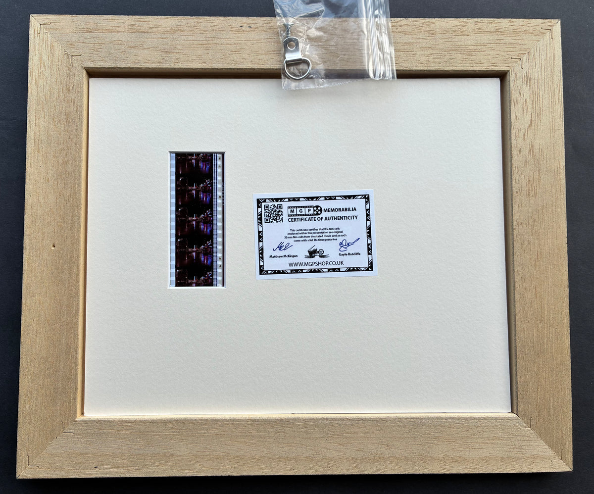 Back To The Future I Original 35mm Film Cells set within Quality Wood Frame + COA