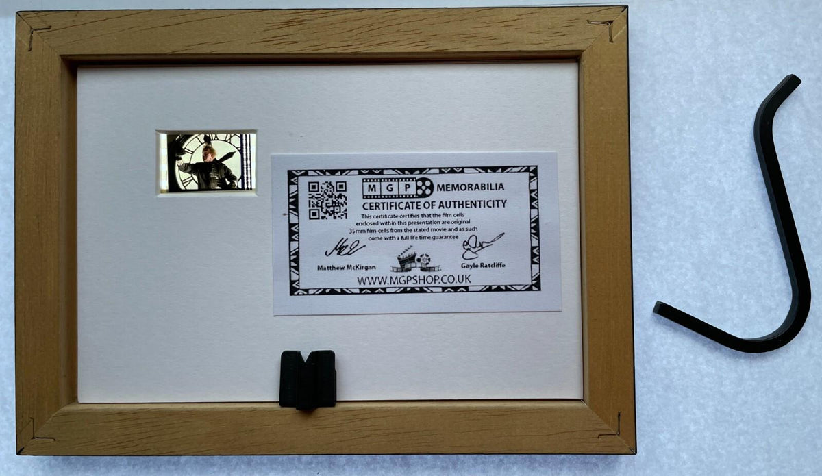 Back To The Future I Original Mini 35mm Film Cells set within Quality Wood Frame