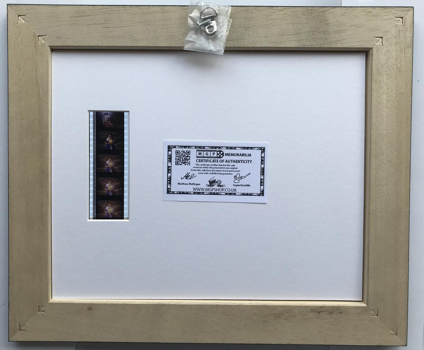 POWER RANGERS Original 35mm Film Cells set within Quality Wood Frame + COA