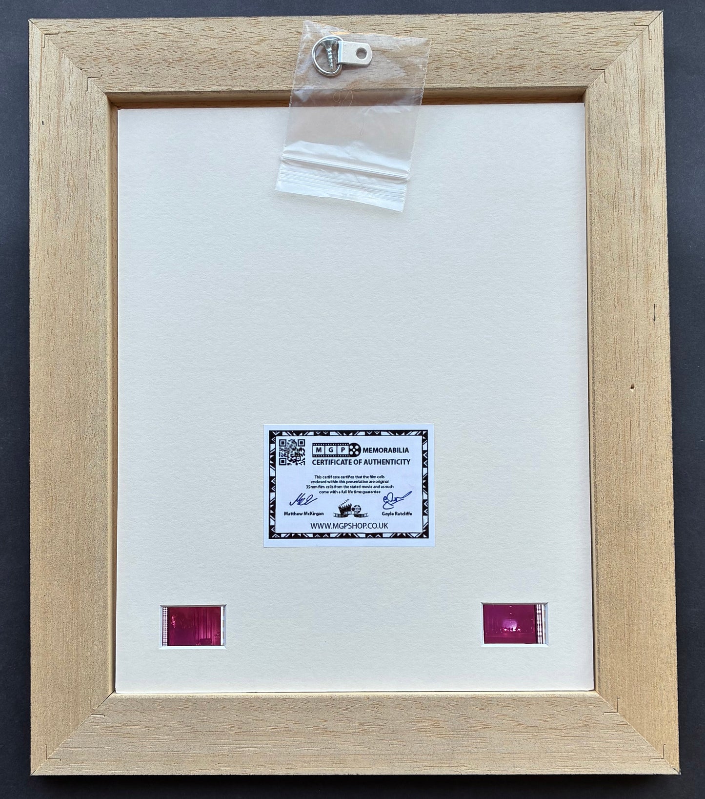 Invasion of the Body Snatchers 1978 Original 35mm Film Cells in Quality Wood Frame