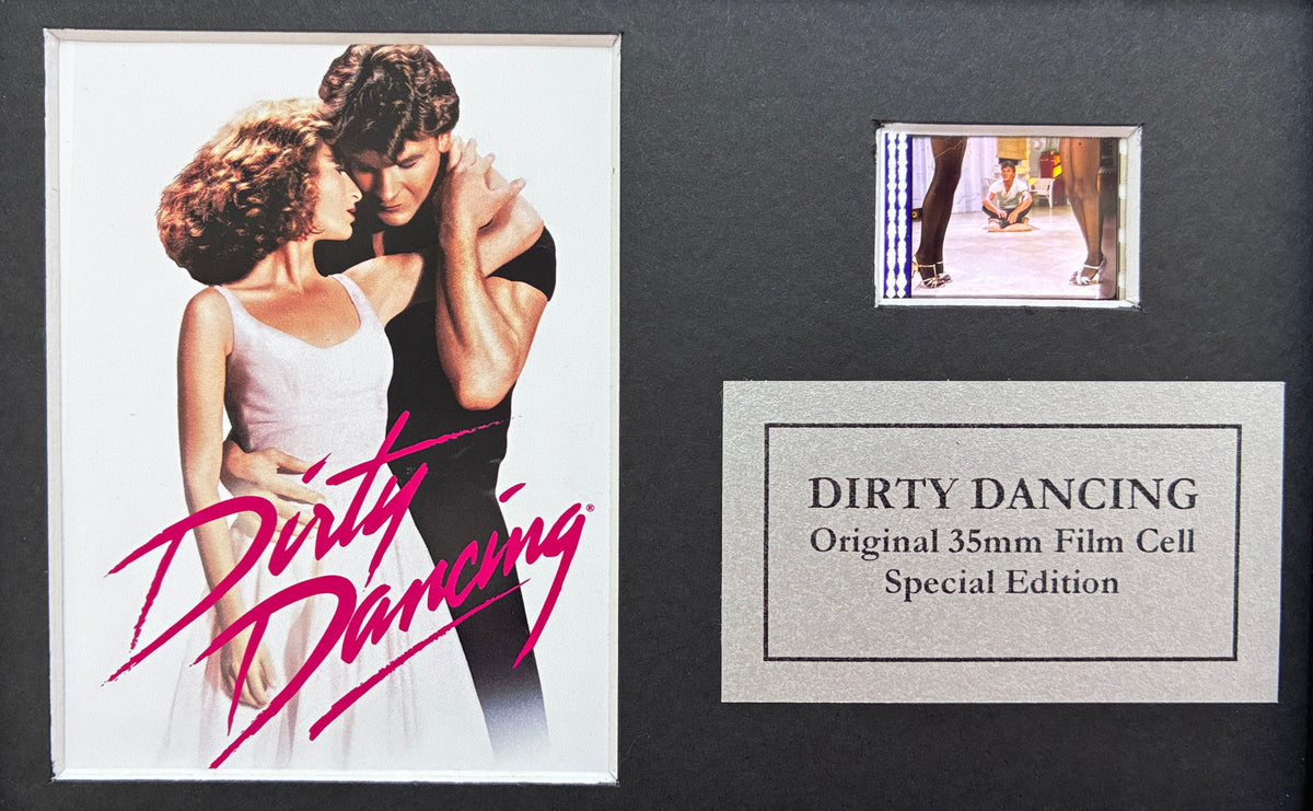 DIRTY DANCING Original Mini 35mm Film Cells set within Quality Wood Frame + COA v2
