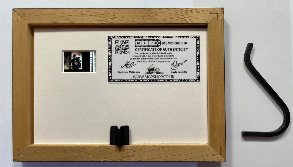 BACKDRAFT of 1991 (Kurt Russell) Original Mini 35mm film cell Memorabilia + COA