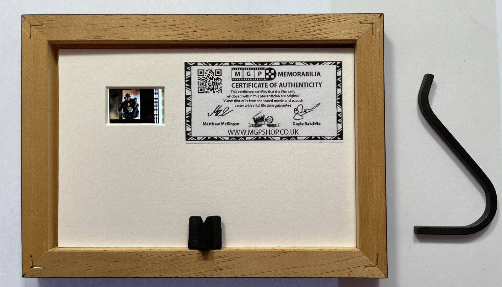 BACKDRAFT of 1991 (Kurt Russell) Original Mini 35mm film cell Memorabilia + COA