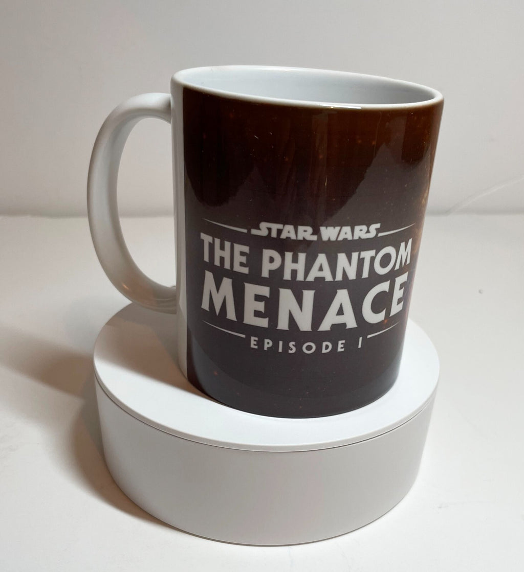 Hand Crafted 11oz Coffee mug for a Star Wars THE PHANTOM MENACE fan