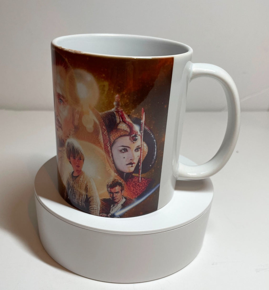 Hand Crafted 11oz Coffee mug for a Star Wars THE PHANTOM MENACE fan