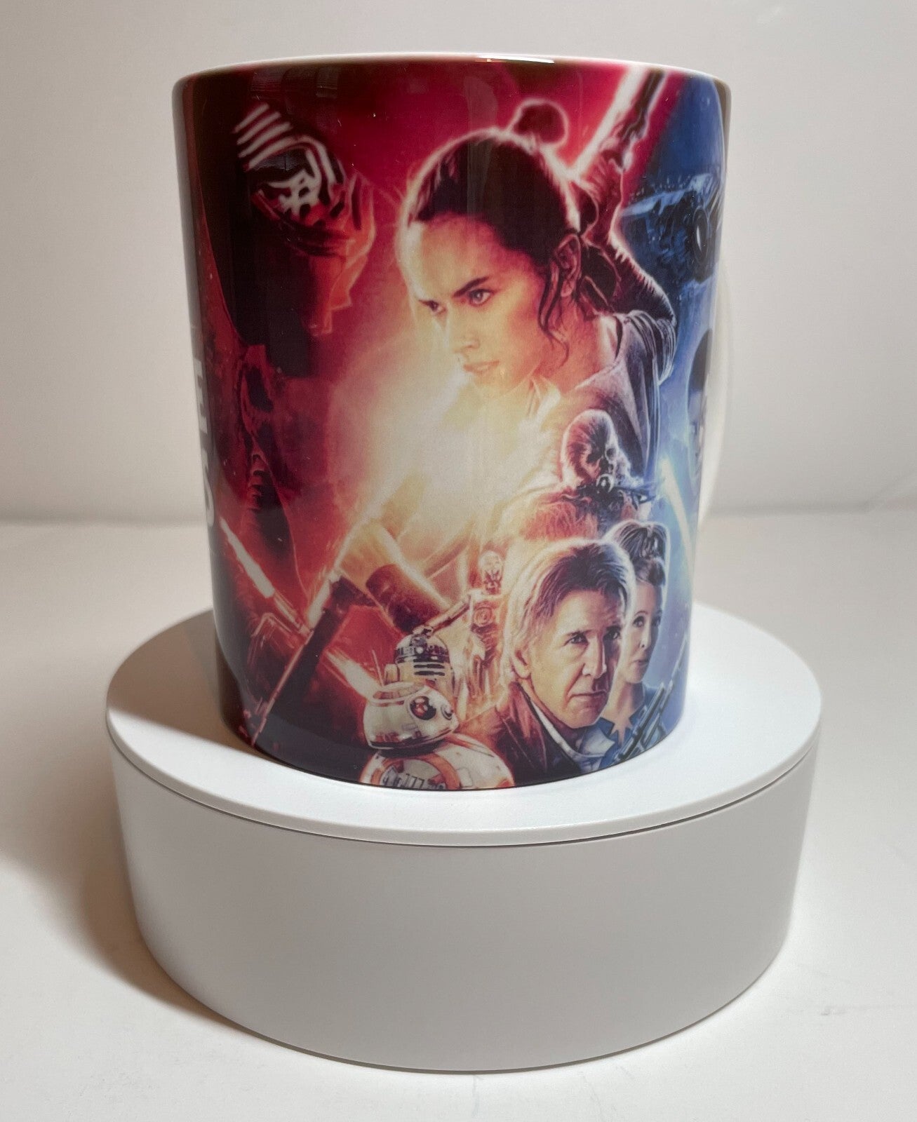 Hand Crafted 11oz Coffee mug for a Star Wars THE FORCE AWAKENS fan