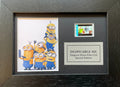 Hand crafted display featuring Mini original film cell for DESPICABLE ME fans vM