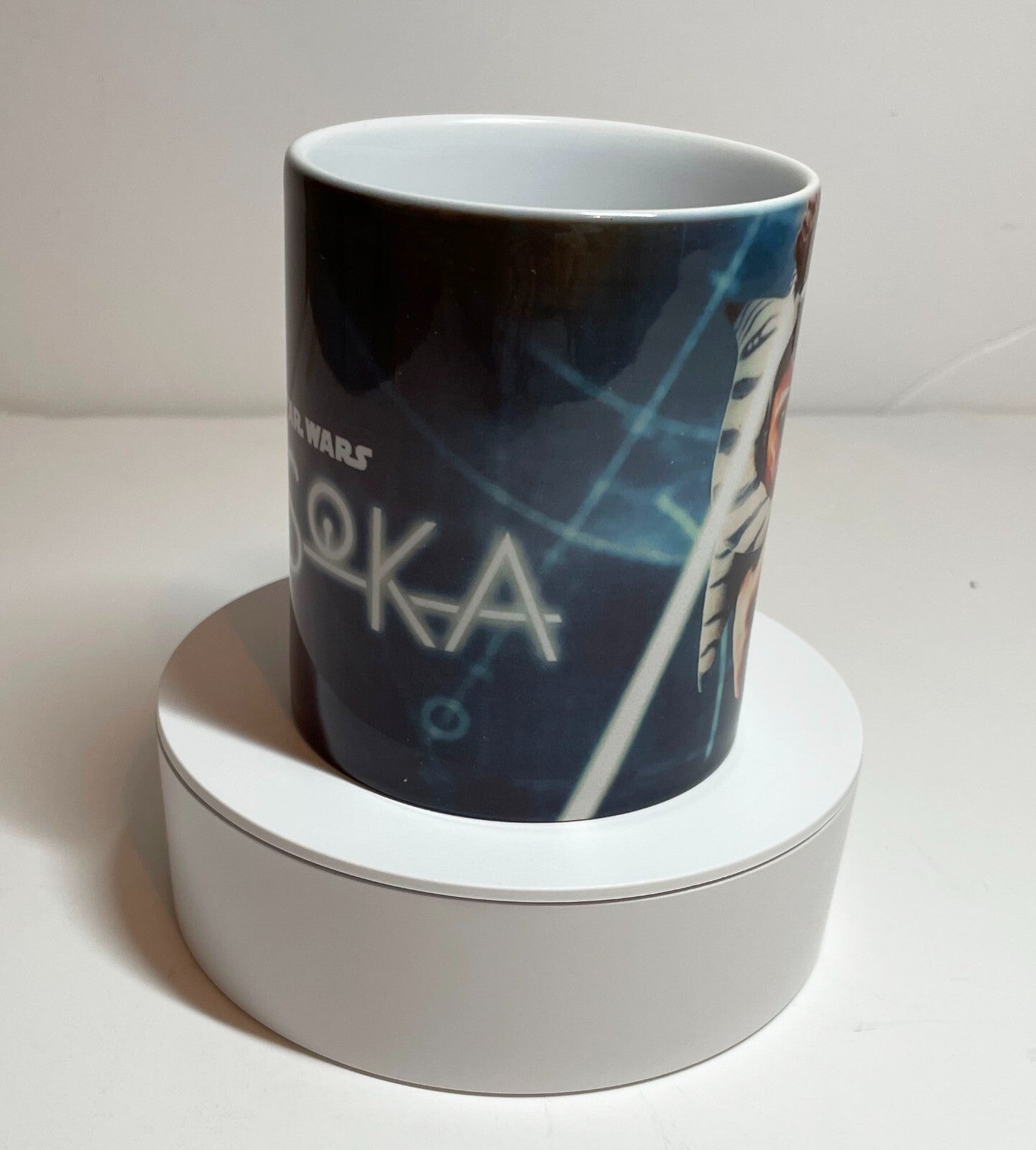 Hand Crafted 11oz Coffee mug for a Star Wars AHSOKA fan