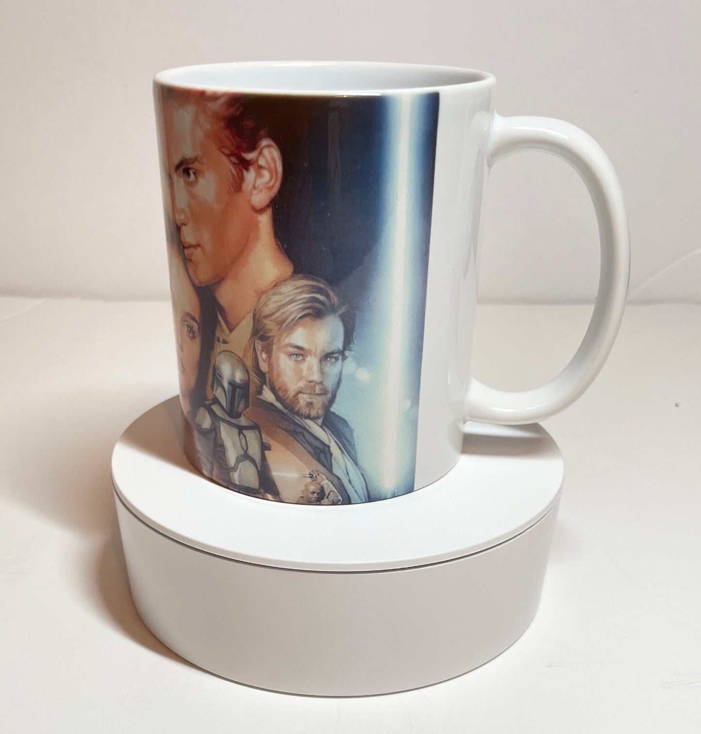 Hand Crafted 11oz Coffee mug for a Star Wars ATTACK Of The CLONES fan