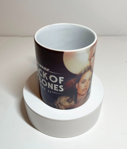 Hand Crafted 11oz Coffee mug for a Star Wars ATTACK Of The CLONES fan