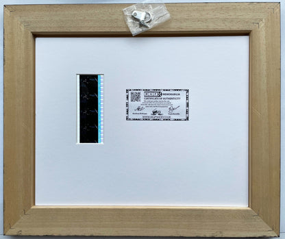Handmade display inc original 35mm filmcells for a SAW VII The Final Chapter fan