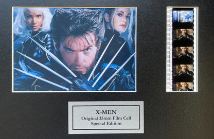 Hand crafted display featuring original 35mm filmcells for X-MEN ORIGINS fans v2