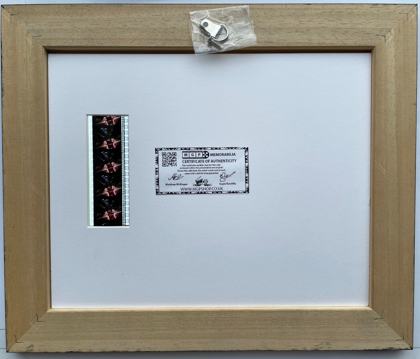 Hand crafted gift featuring original film cells for BATMAN & ROBIN 1997 fans v3