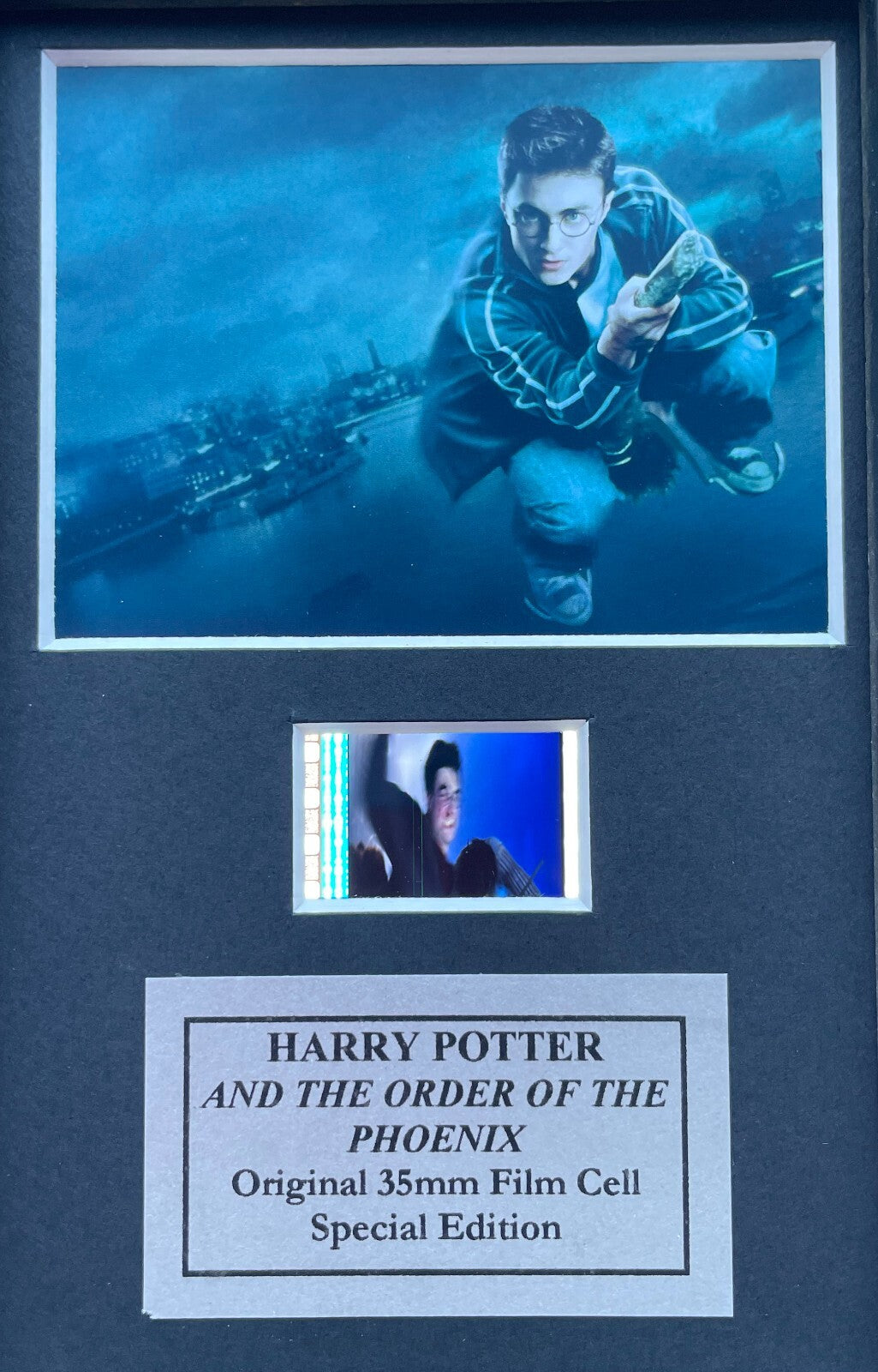 Handmade display inc original filmcell for Harry Potter (Order o/t Phoenix) fans