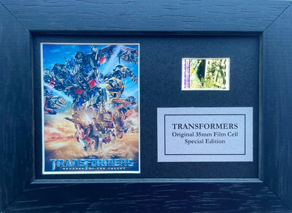 TRANSFORMERS Original Mini 35mm Film Cells set in Quality Wood Frame + COA