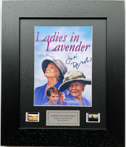 Handmade display featuring original filmcells for Judi Dench & Maggie Smith fans