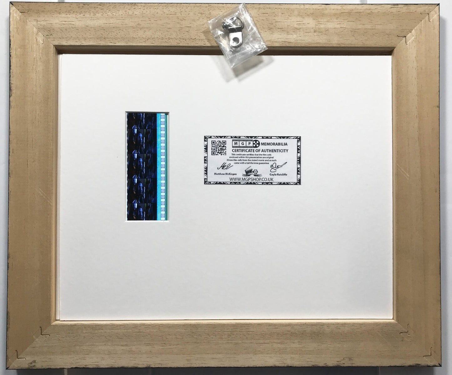 Hand crafted display featuring original film cells for an AVATAR 2009 fan vSR