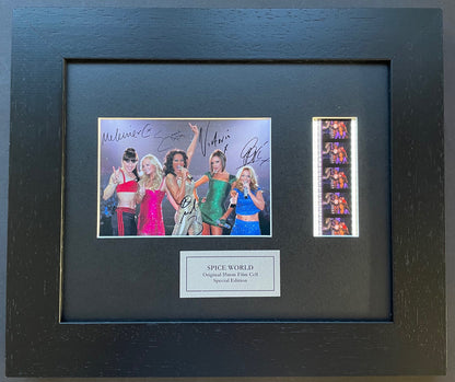 Hand crafted display featuring original film cells for the Spice Girls Fans vSR2