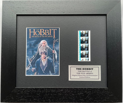 THE HOBBIT (2014) Handcrafted with Original 35mm film Cell Memorabilia vTBOTFA