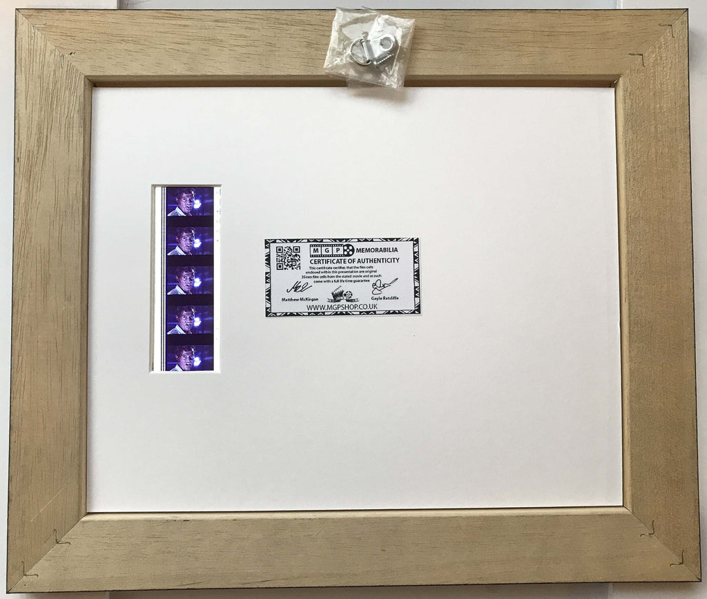 Hand crafted display featuring original 35mm film cells for a HELLRAISER fan vSR