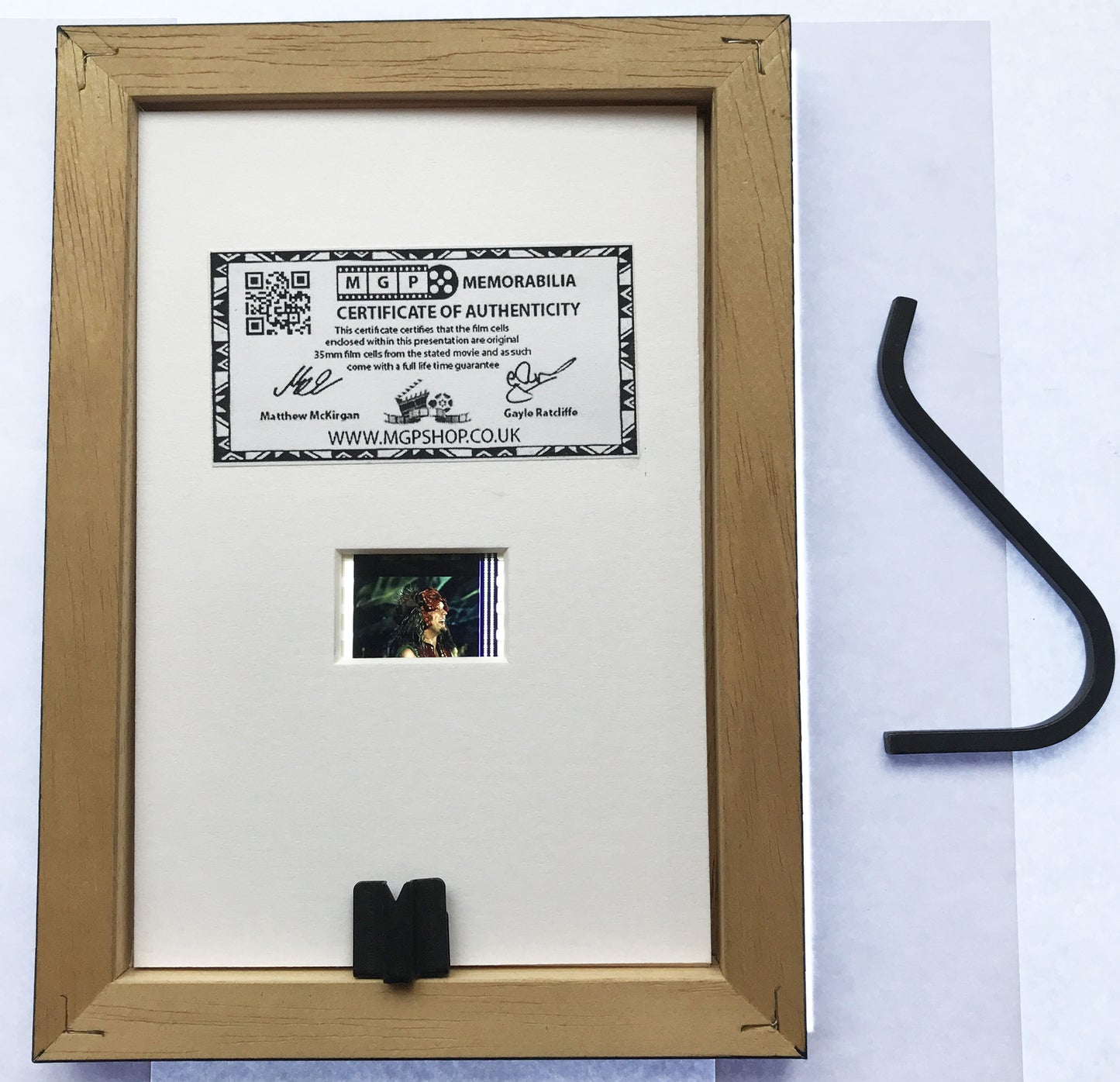 Hand crafted display featuring original Mini film cells for a Scooby-Doo fan