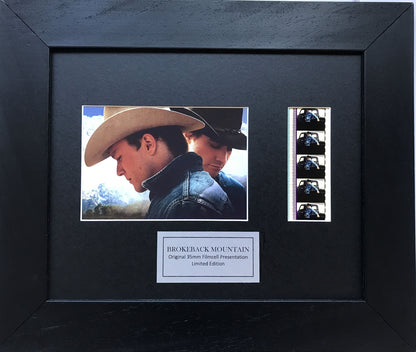Hand crafted display featuring original filmcells for BROKEBACK MOUNTAIN fans v2