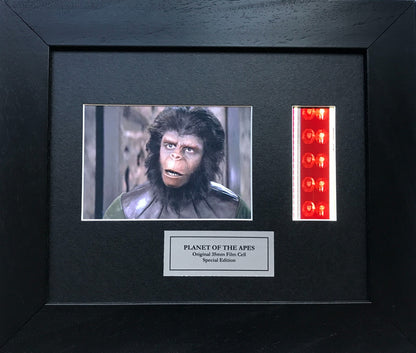 Hand crafted display featuring original filmcells for PLANET of The APES fans v2