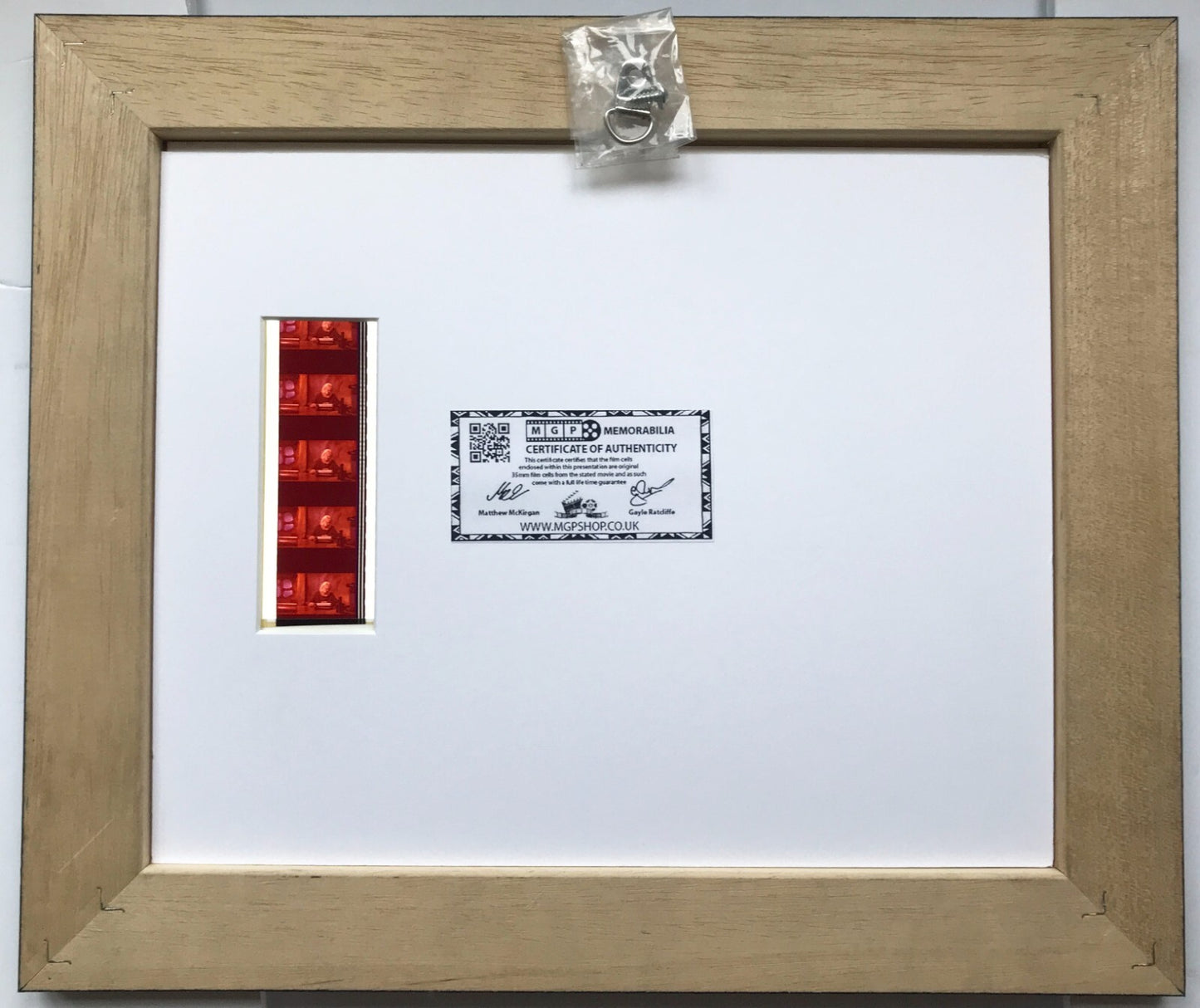 PLANET of The APES Original 35mm Film Cells set in Quality Wood Frame + COA v3