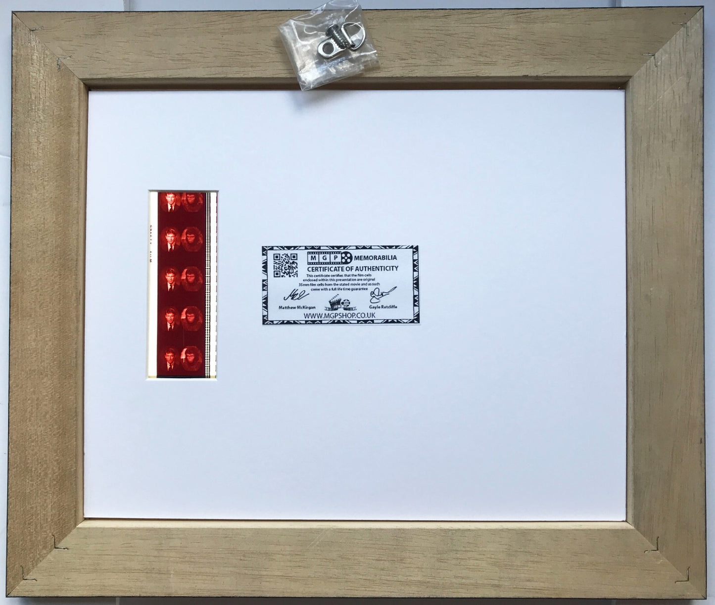 Hand crafted display featuring original filmcells for PLANET of The APES fans v2