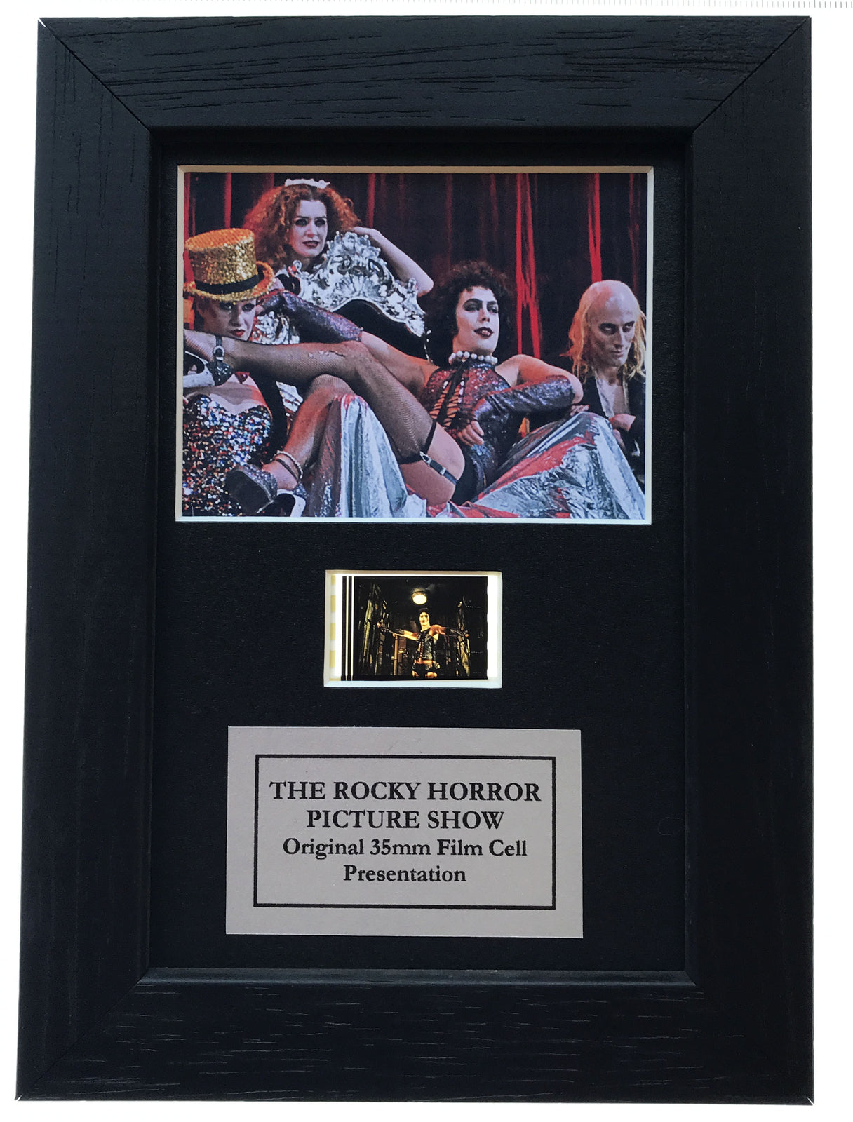 The Rocky Horror Show Original Mini 35mm Film Cell set within Quality Wood Frame