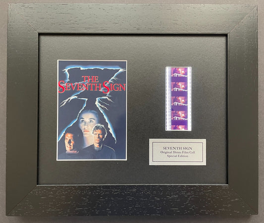 Hand crafted display featuring original film cells for THE SEVENTH SIGN fans v2