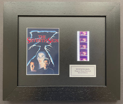 Hand crafted display featuring original film cells for THE SEVENTH SIGN fans v2