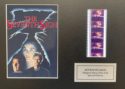 Hand crafted display featuring original film cells for THE SEVENTH SIGN fans v2