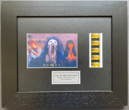 Hand crafted display featuring original film cells for THE MUMMY RETURNS fans v5