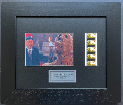 Hand Crafted display featuring original film cells for THE MUMMY RETURNS fans v4