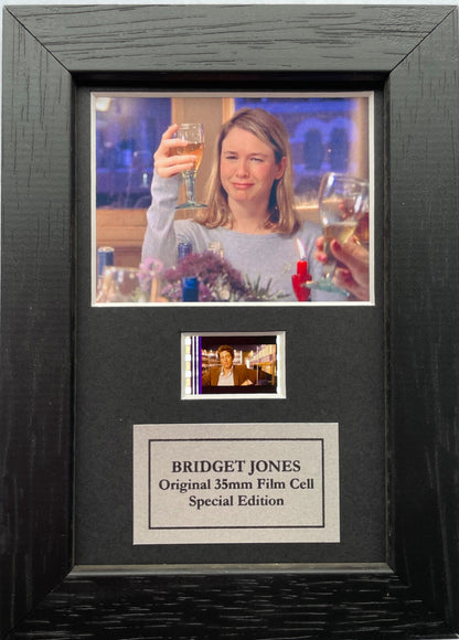 Hand crafted display featuring original Mini film cells for BRIDGET JONES fans