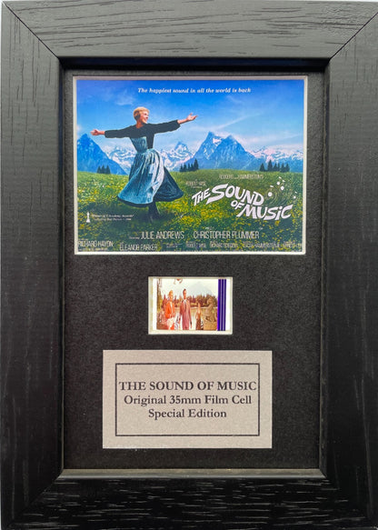 Hand crafted gift featuring original Mini film cells for The SOUND Of MUSIC fans