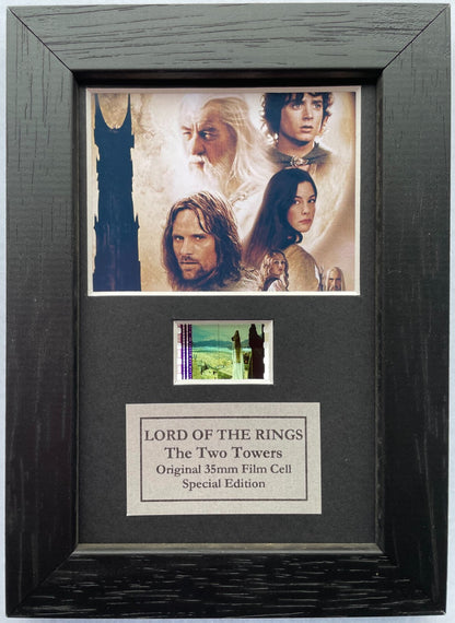 Handmade display inc original Mini film cells for LOTR The TWO TOWERS fans v1