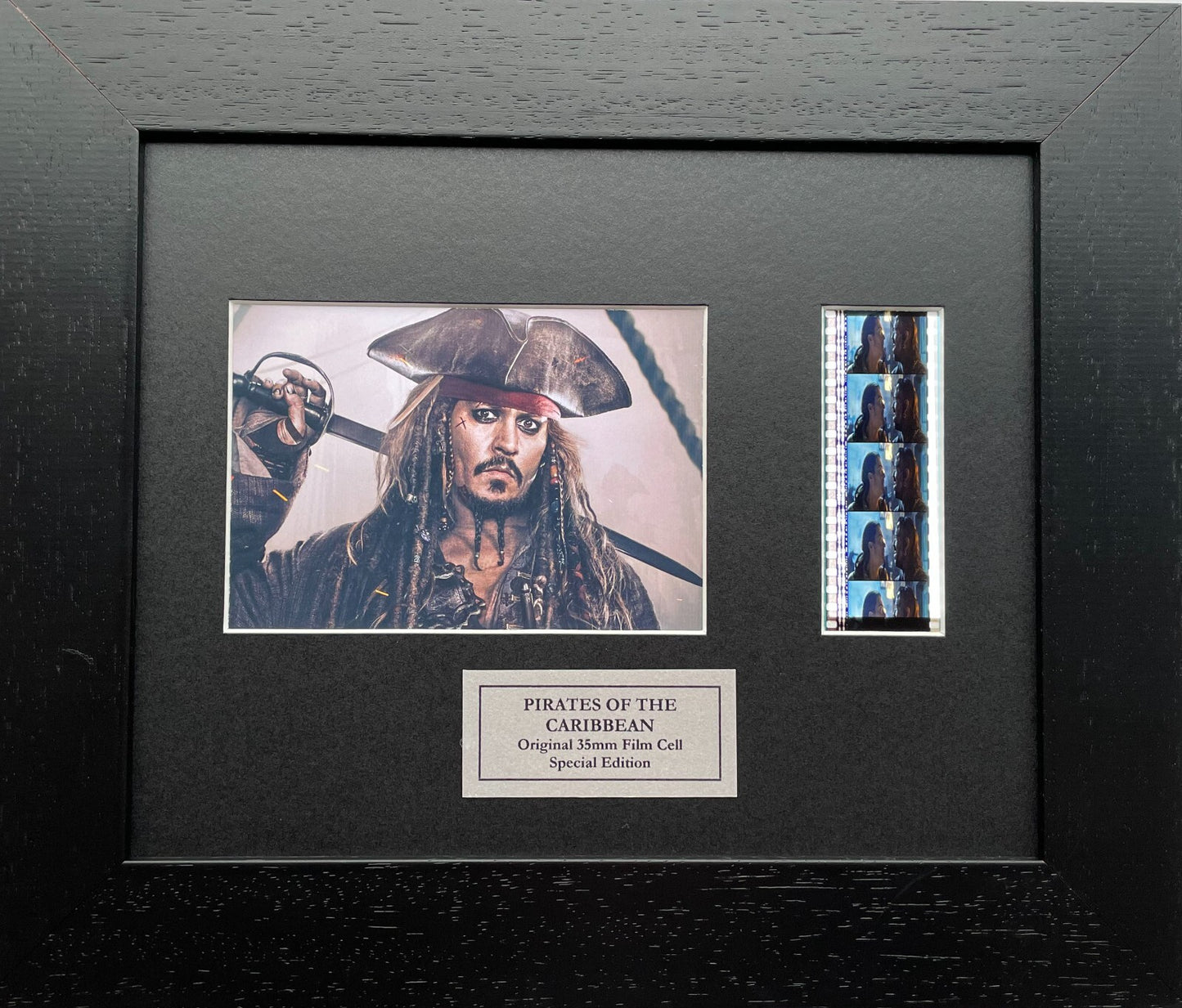 Handmade display inc original film cells for PIRATES of The CARIBBEAN fans v2