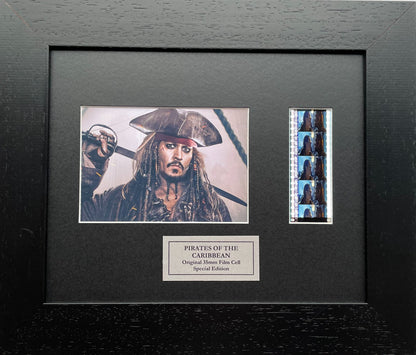 Handmade display inc original film cells for PIRATES of The CARIBBEAN fans v2
